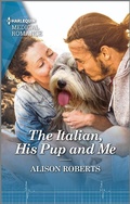 Cover: The Italian, His Pup and Me - Harlequin