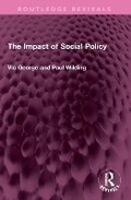 Cover: The Impact of Social Policy - Routledge