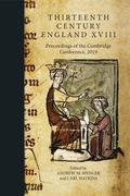 Cover: Thirteenth Century England XVIII - De Gruyter