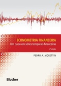 Cover: Econometria Financeira - Editora Blucher