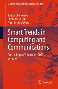 Enlarge image Cover: Smart Trends in Computing and Communications - Springer