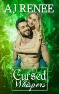 Cover: Cursed Whispers (Broderick Coven, #3) - AJ Renee