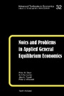 Cover: Notes and Problems in Applied General Equilibrium Economics - Elsevier