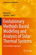 Cover: Evolutionary Methods Based Modeling and Analysis of Solar Thermal Systems - Springer