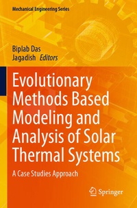Enlarge image Cover: Evolutionary Methods Based Modeling and Analysis of Solar Thermal Systems - Springer
