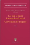 Cover: Loi sur le droit international priv&eacute; - Convention de Lugano - Helbing & Lichtenhahn