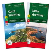 Abbildung von: Costa Vicentina, Wanderkarte 1:50.000, freytag & berndt - Freytag-Berndt und ARTARIA