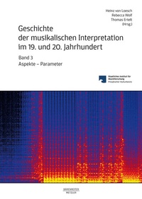 Abbildung von: Geschichte der musikalischen Interpretation im 19. und 20. Jahrhundert - Bärenreiter