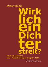Abbildung von: Wirklich ein Dichterstreit? - Aisthesis