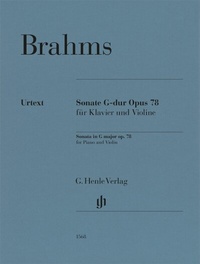 Abbildung von: Johannes Brahms - Violinsonate G-dur op. 78 - Henle, Günter