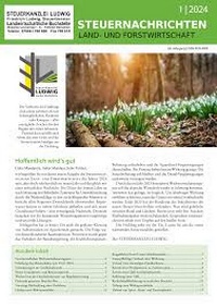 Abbildung von: Steuernachrichten Land- und Forstwirtschaft - HLBS Verlag