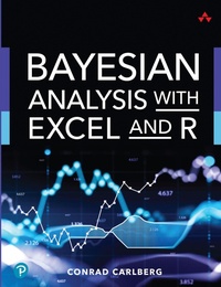 Abbildung von: Bayesian Analysis with Excel and R - Addison Wesley