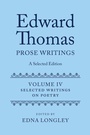 Cover: Edward Thomas: Prose Writings: A Selected Edition - Oxford University Press
