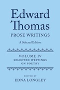 Cover: Edward Thomas: Prose Writings: A Selected Edition - Oxford University Press