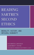 Cover: Reading Sartre's Second Ethics - Lexington Books