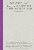 Cover: Can you feel it? Effectuating tactility and print in the contemporary - Set Margins' publications