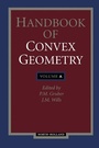 Cover: Handbook of Convex Geometry - Elsevier