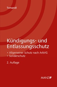 Abbildung von: Kündigungs- und Entlassungsschutz - Manz