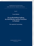 Cover: Die gesellschaftliche Stellung des Schwedischen und des Finnischen in Finnland - Harrassowitz Verlag