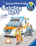 Cover: Wieso? Weshalb? Warum? Stickerheft - Einsatzfahrzeuge - Ravensburger