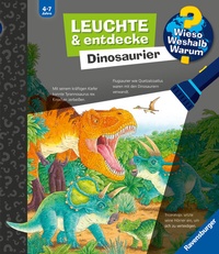 Abbildung von: Wieso? Weshalb? Warum? Leuchte und entdecke - Dinosaurier - Ravensburger