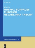 Bild: Minimal Surfaces through Nevanlinna Theory - De Gruyter