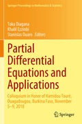 Cover: Partial Differential Equations and Applications - Springer