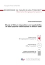 Cover: Study of lithium deposition and applicability of solid polymer electrolytes in lithium cells - Cuvillier Verlag