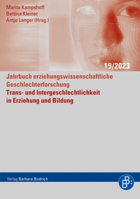 Abbildung von: Trans- und Intergeschlechtlichkeit in Erziehung und Bildung - Verlag Barbara Budrich