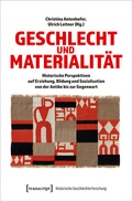 Cover: Geschlecht und Materialit&auml;t - transcript