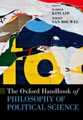 Cover: The Oxford Handbook of Philosophy of Political Science - OUP eBook