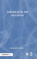 Cover: Grammar of the Edit - Routledge