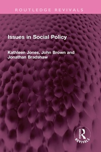 Enlarge image Cover: Issues in Social Policy - Routledge