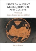 Cover: Essays on Ancient Greek Literature and Culture - Cambridge University Press