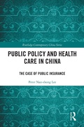 Cover: Public Policy and Health Care in China - Routledge