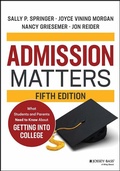 Cover: Admission Matters - Wiley