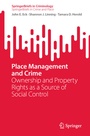 Cover: Place Management and Crime - Springer