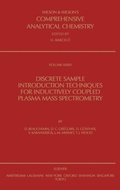 Cover: Discrete Sample Introduction Techniques for Inductively Coupled Plasma Mass Spectrometry: Volume 34 - Elsevier