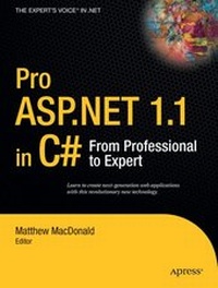 Abbildung von: Pro ASP.NET 1.1 in C# - Apress