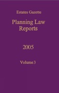 Cover: PLR 2005 - Estates Gazette Ltd