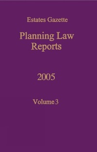 Enlarge image Cover: PLR 2005 - Estates Gazette Ltd