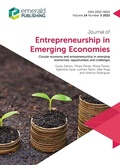 Cover: Circular Economy and Entrepreneurship in Emerging Economies - Emerald Publishing Limited