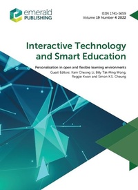 Enlarge image Cover: Personalisation in open and flexible learning environments - Emerald Publishing Limited