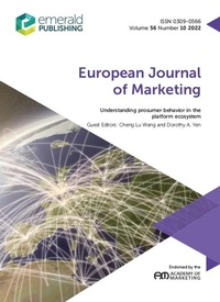 Enlarge image Cover: Understanding prosumer behaviour in the platform ecosystem - Emerald Publishing Limited