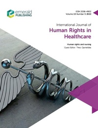 Enlarge image Cover: Human rights and nursing - Emerald Publishing Limited