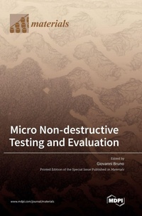 Enlarge image Cover: Micro Non-destructive Testing and Evaluation - MDPI AG