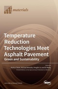 Cover: Temperature Reduction Technologies Meet Asphalt Pavement - MDPI AG