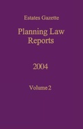 Cover: PLR 2004 - Estates Gazette Ltd