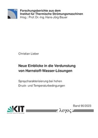 Abbildung von: Neue Einblicke in die Verdunstung von Harnstoff-Wasser-Lösungen - Logos Berlin