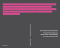 Cover: Der Haushalt als Versuchslabor - transversal texts